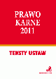 Książka Prawo karne 2011. Teksty ustaw w ksiegarnia-wrzeszcz.pl