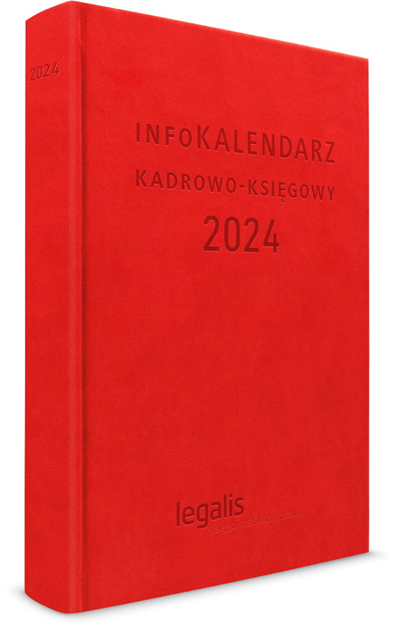 Książka infoKALENDARZ kadrowo-księgowy 2024 format A5 w ksiegarnia-wrzeszcz.pl