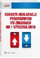 Ksika Korekta deklaracji podatkowych po zmianach od 1 stycznia 2016 w ksiegarnia-wrzeszcz.pl