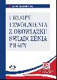 Książka Urlopy i zwolnienia z obowiązku świadczenia pracy (z suplementem elektronicznym) w ksiegarnia-wrzeszcz.pl