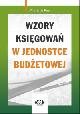 Książka Wzory księgowań w jednostce budżetowej w ksiegarnia-wrzeszcz.pl
