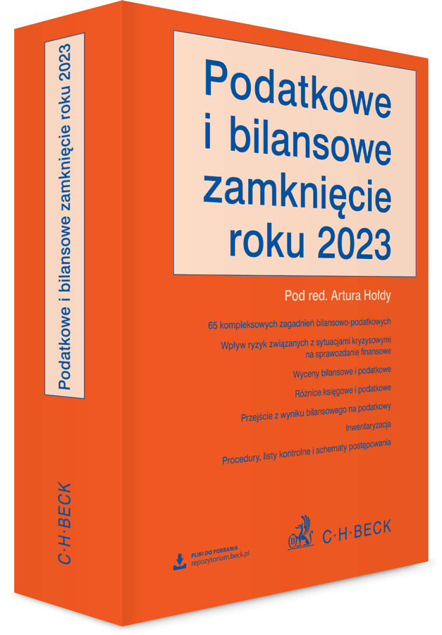 Książka Podatkowe i bilansowe zamknięcie roku 2023 w ksiegarnia-wrzeszcz.pl