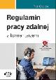 Książka Regulamin pracy zdalnej z komentarzem (z suplementem elektronicznym) w ksiegarnia-wrzeszcz.pl